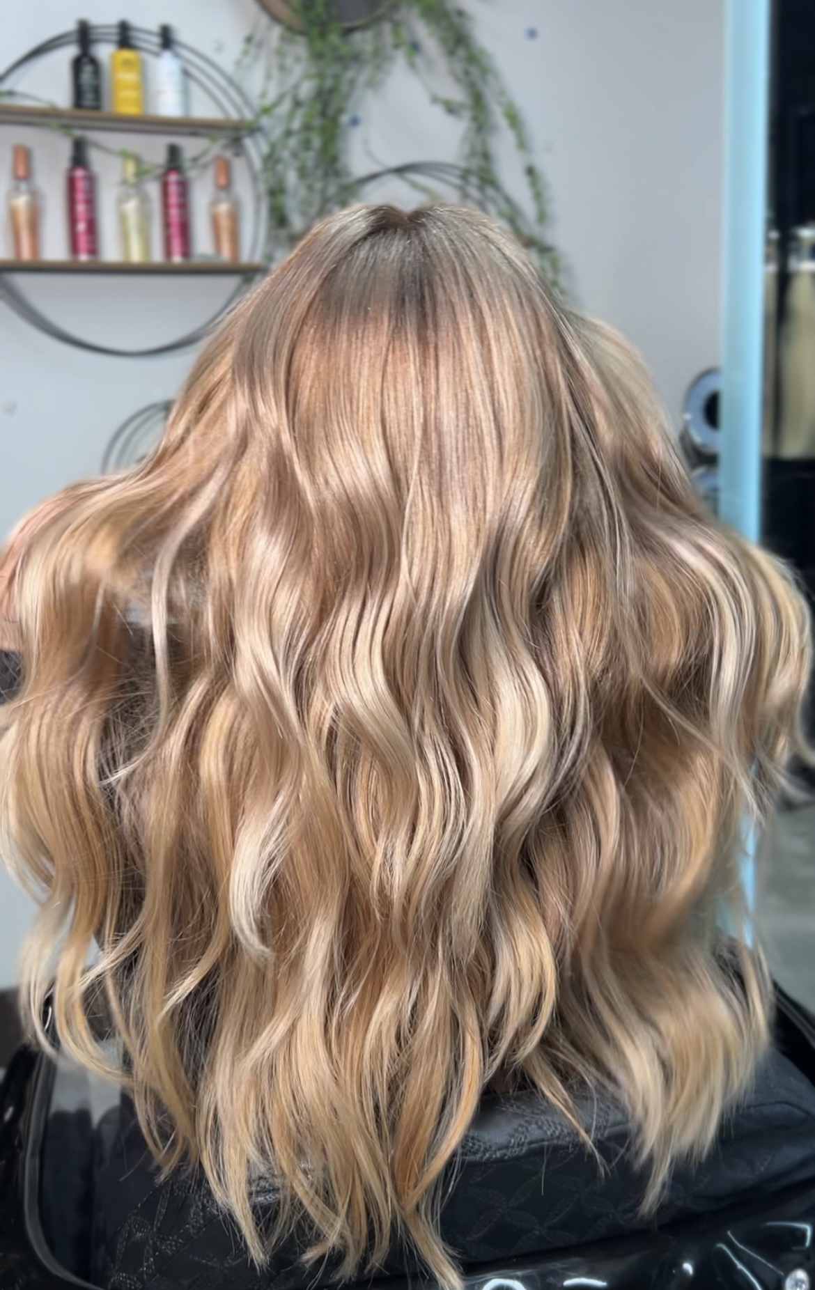 Thick Hair Highlights